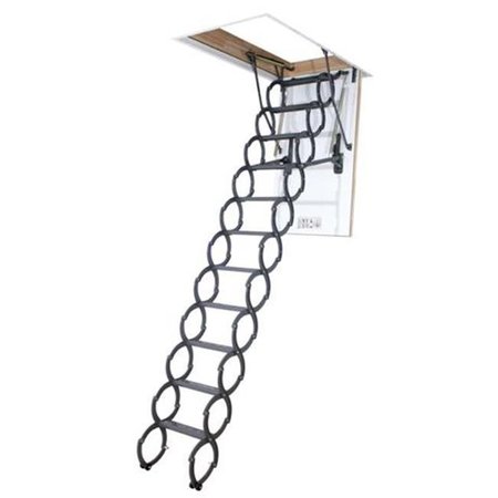 FAKRO Fakro 66820 LST Scissor Insulated Attic Ladder; 300Lbs 66820